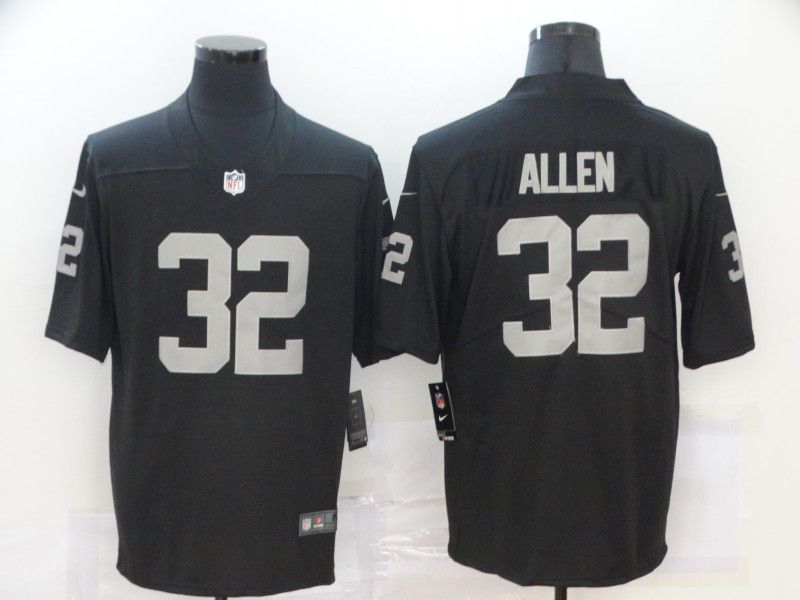Men Oakland Raiders #32 Allen black Nike Vapor Untouchable Limited 2020 NFL Nike Jerseys